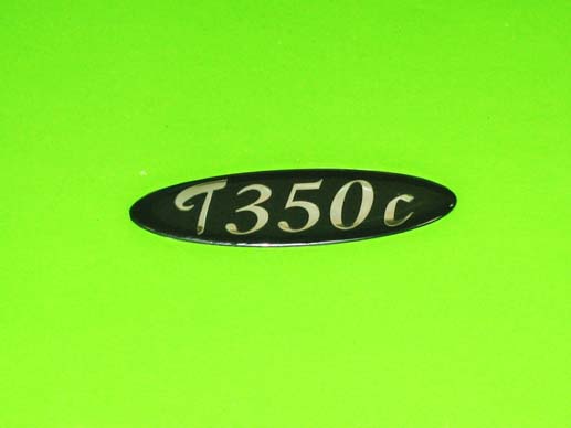 T350C sticky boot badge.
